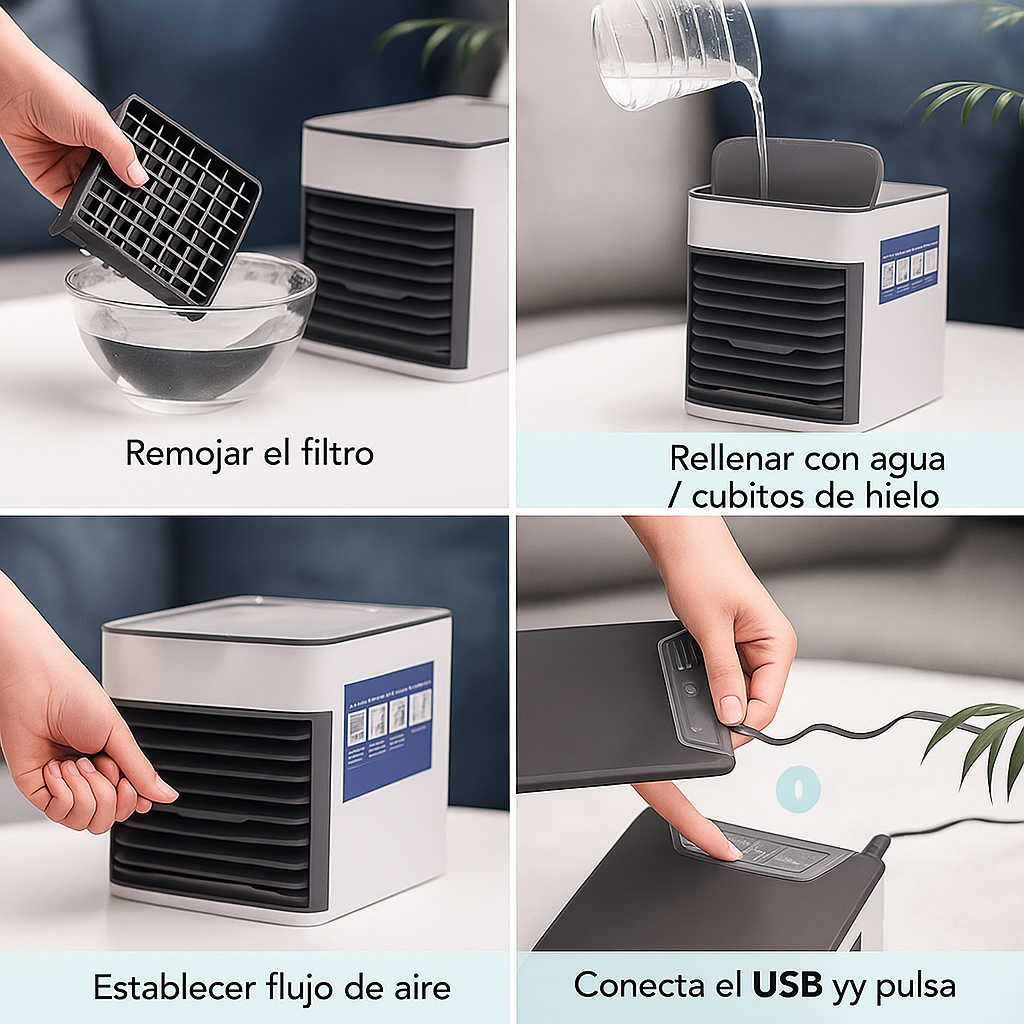 Enfriador de Aire Portátil - OFERTA