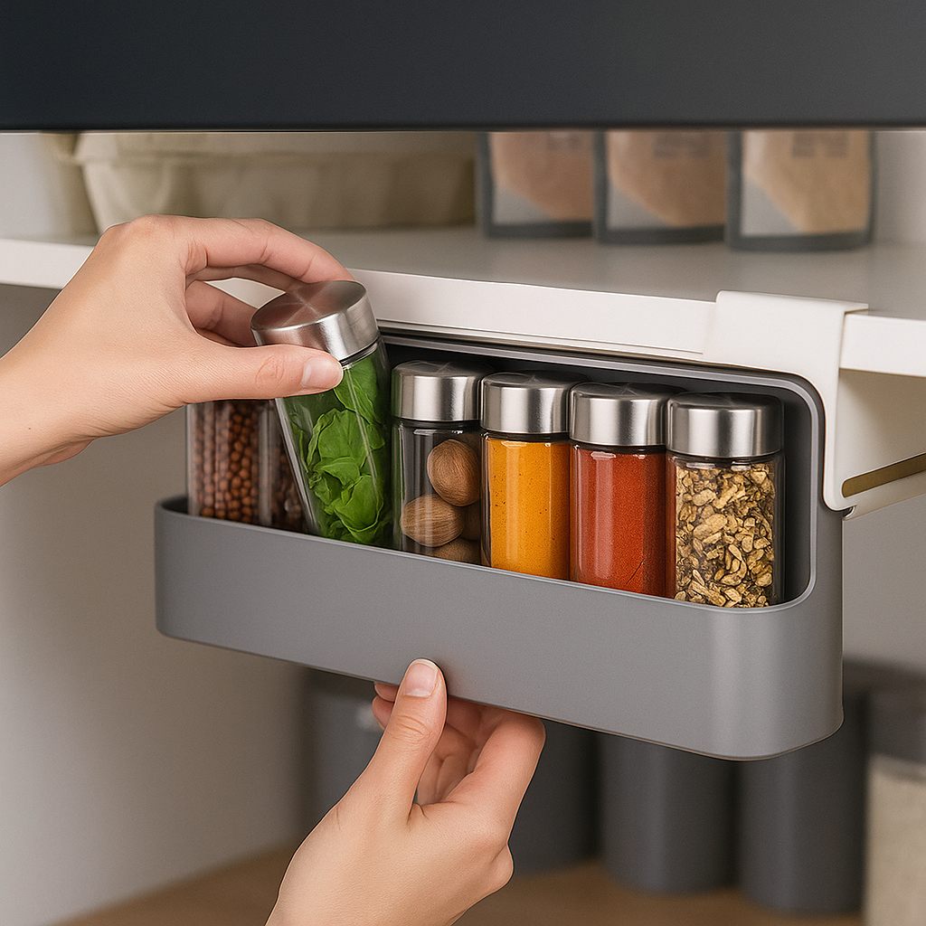 Especiero Organizador De Condimentos Rebatible Colgante