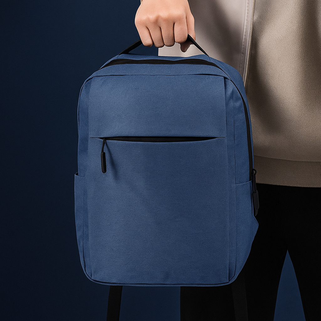 Mochila Porta Notebook con USB Ipermeable Anti Robo