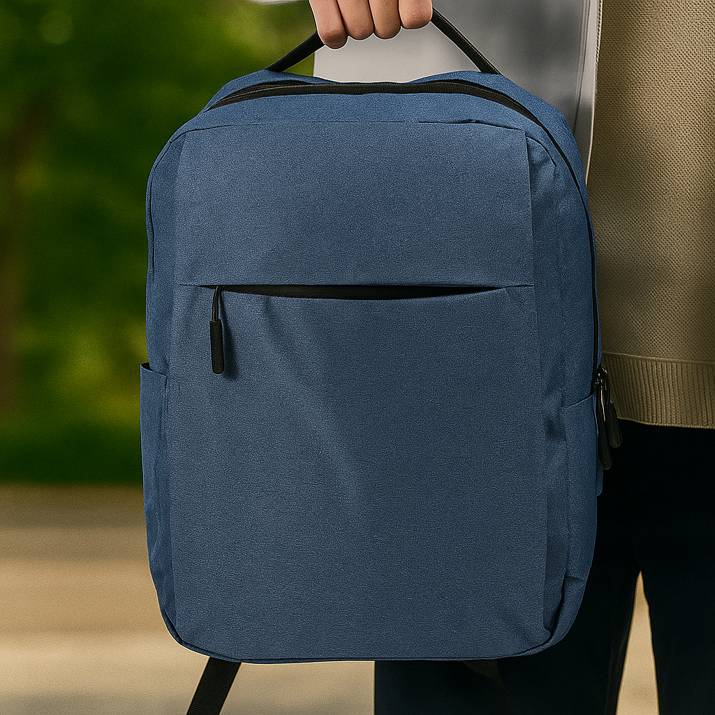 Mochila Porta Notebook con USB Ipermeable Anti Robo