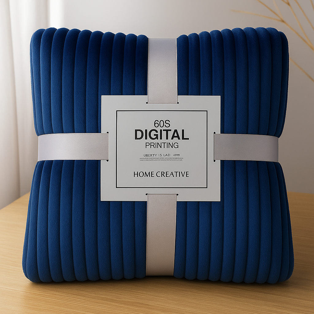 🛋️  Manta Frazada Polar 1 Plaza - Color Azul 💙