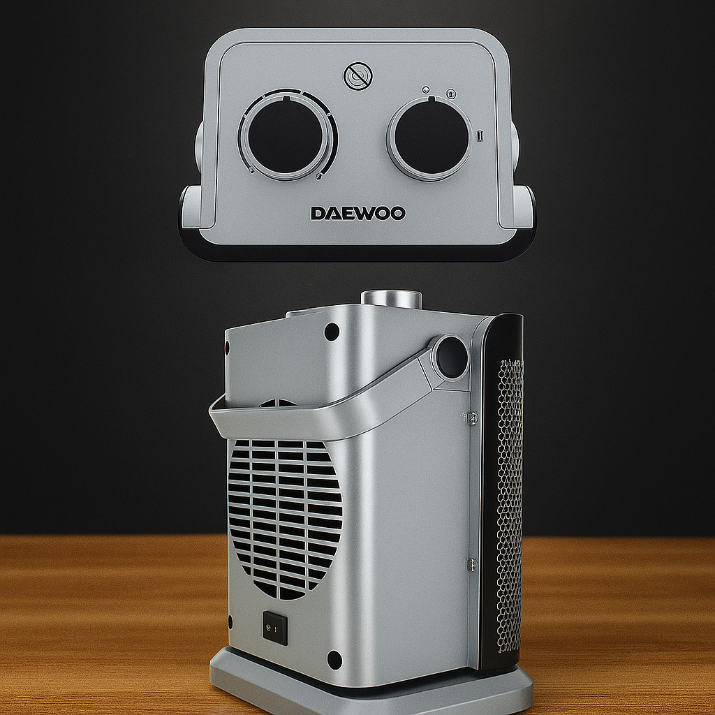 🔥 Calefactor Daewoo Panel Cerámico 900/1800W 🔥