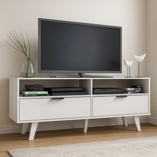 🖥️✨  Rack para TV Oslo – Diseño Nórdico & Estilo Minimalista 🖥️
