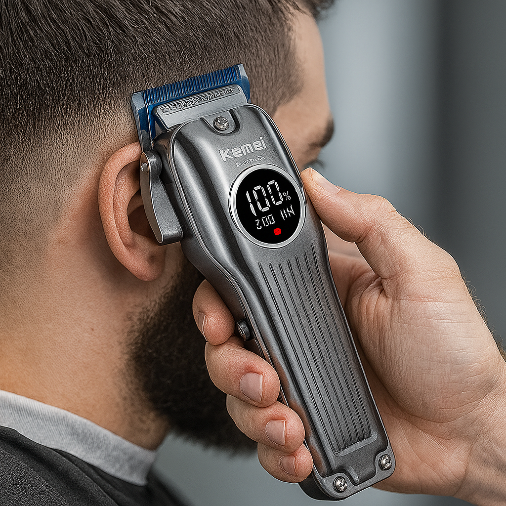 ✂️ Máquina Profesional de Cortar Pelo y Barba Kemei KM-1699 💈