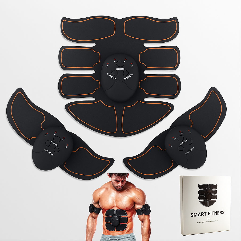 Parche Electroestimulador Abdominal, Brazos y Piernas (8 Electrodos)