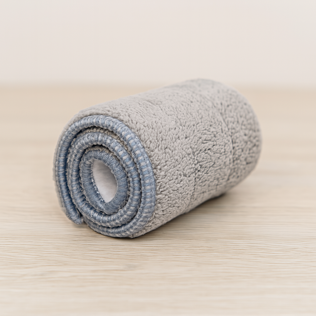 🧼 Mopa Fregona Plana con Balde y Sistema de Escurrido Automático – Color Crema 🪣✨