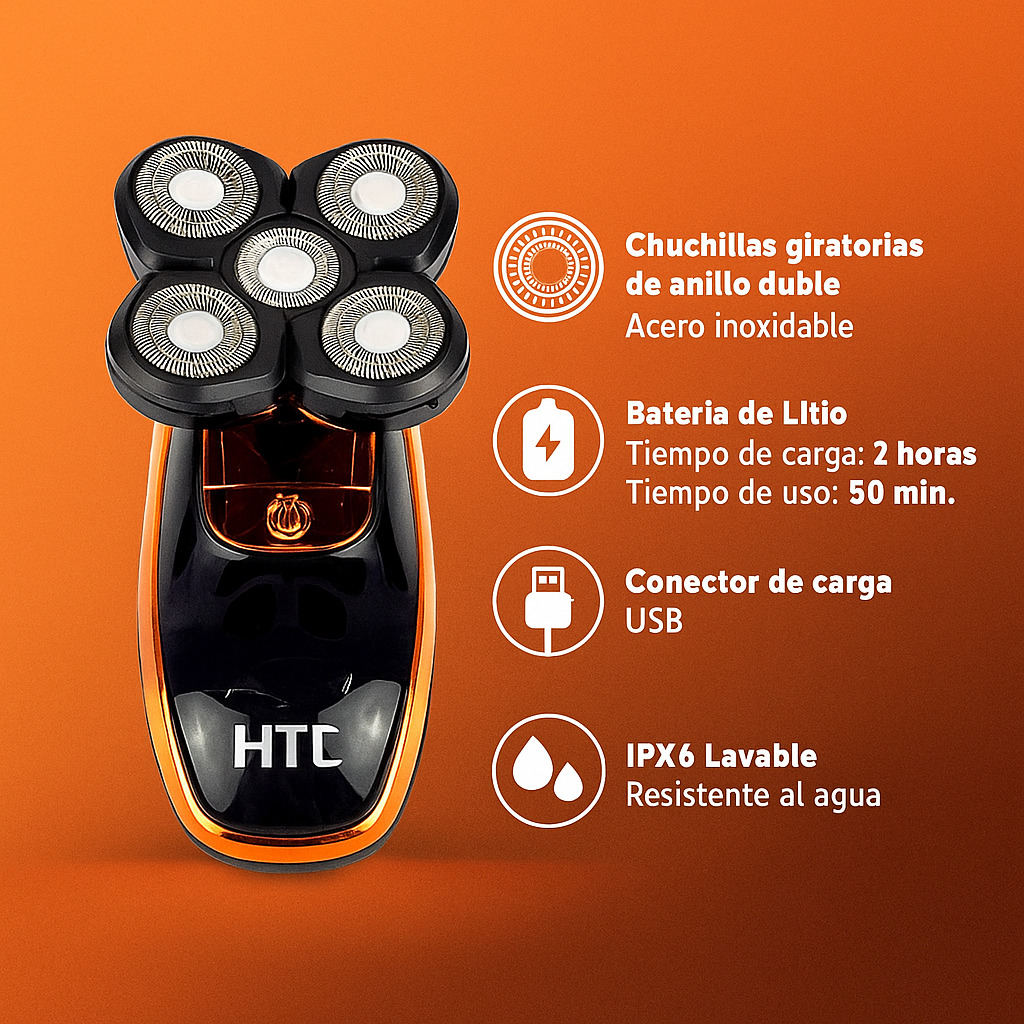 Afeitadora Inalámbrica HTC