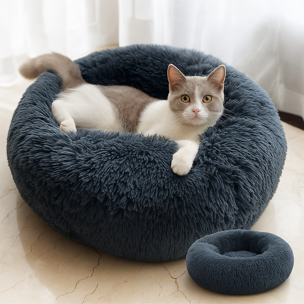 Cama Suave Para Mascotas Perros Gatos 40cm