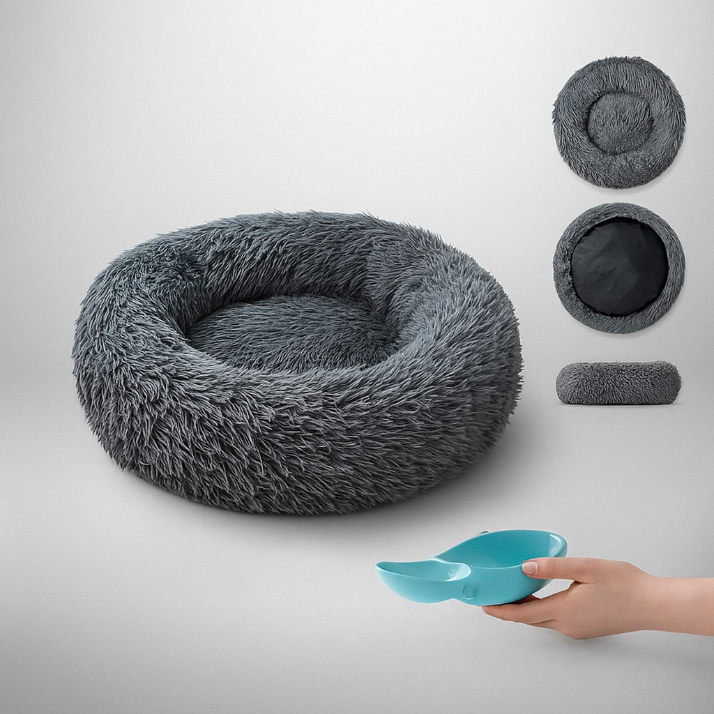 Cama Suave Para Mascotas Perros Gatos 40cm