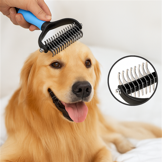 Cepillo Cortador de Nudos de Pelo para Mascotas