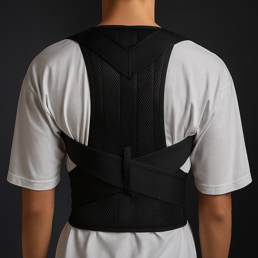 Corrector de Postura y Faja Lumbar Ortopédica Trabajo