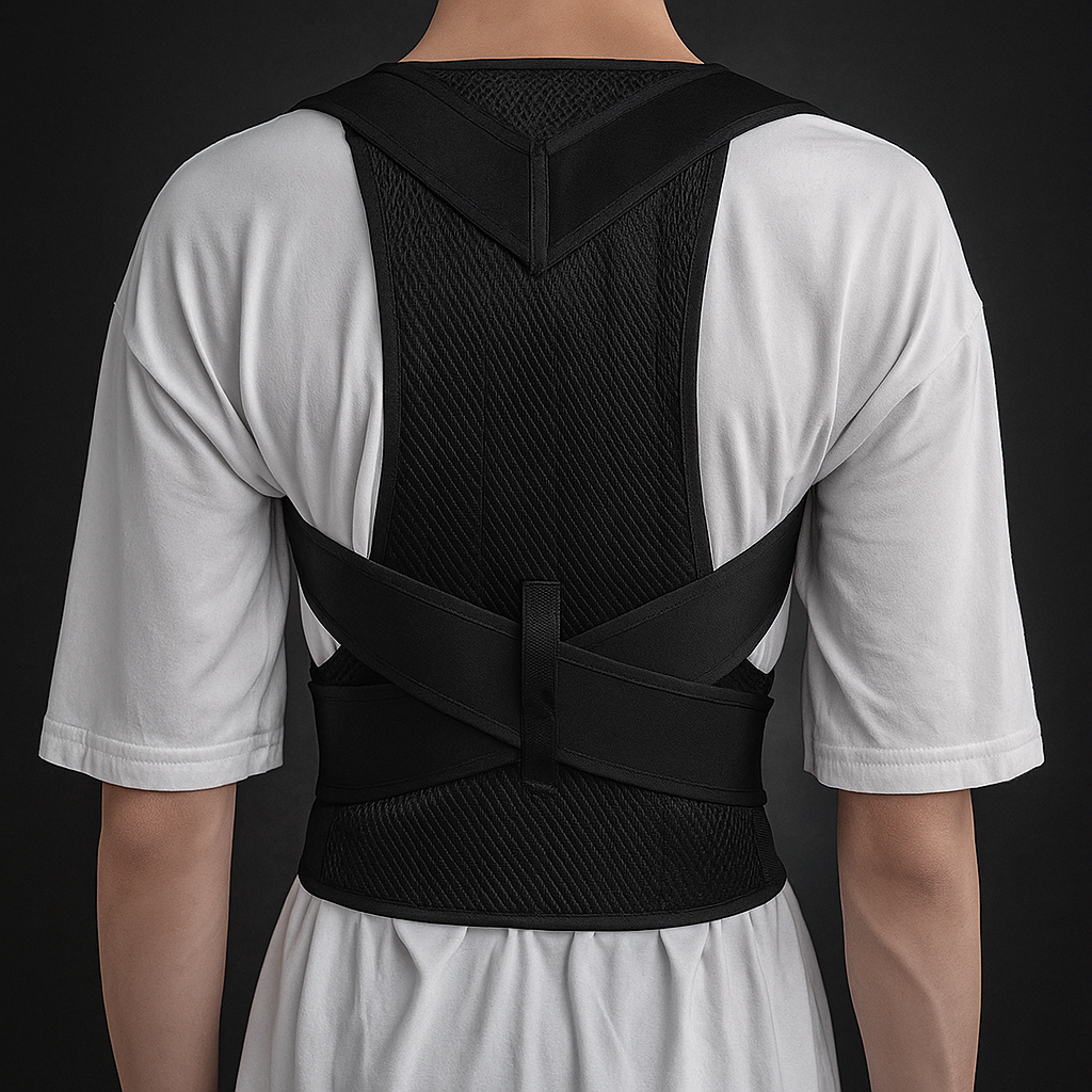 Corrector de Postura y Faja Lumbar Ortopédica Trabajo