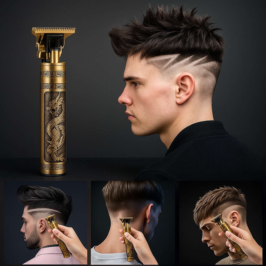 Cortapelo Inalámbrica Con Diseño Grabado - Oferta