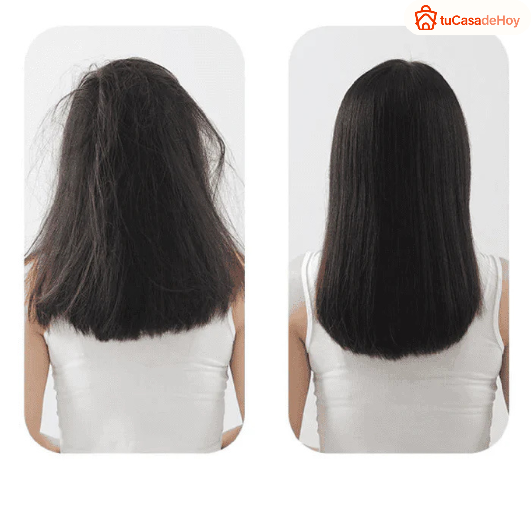 Cepillo Alisador de Pelo Antiquemadura 5 Niveles de Calor