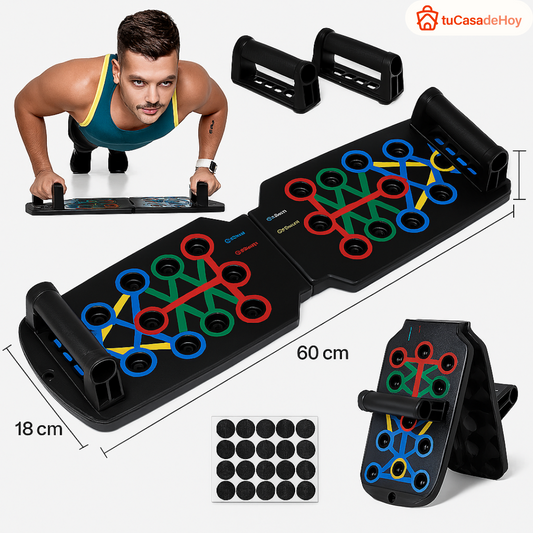 💥 Transformá tu rutina en casa con la Tabla de Flexiones Multifunción 💥
