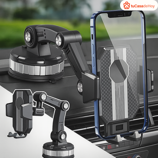 🚗📱 Soporte de Celular Articulado Holder 360  para Auto – Ultra Firme 🔧