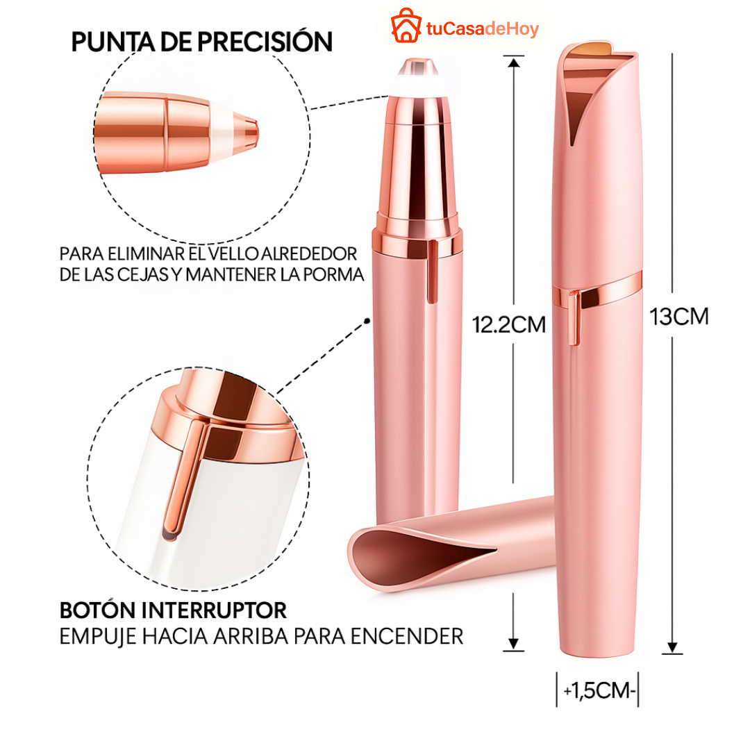 Depilador de Cejas con Punta de Precisión
