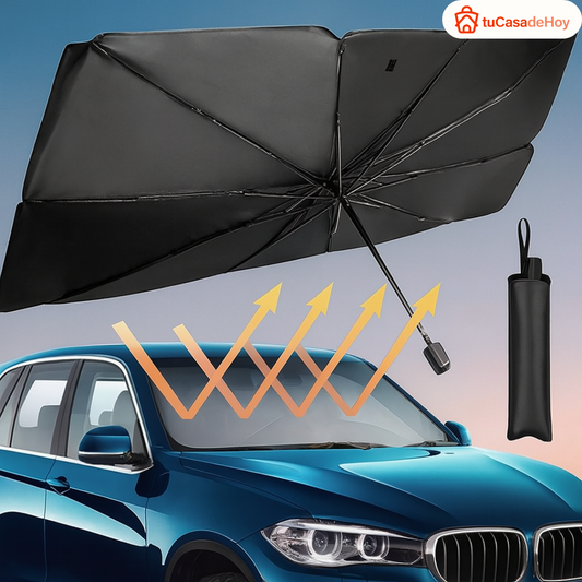 Parasol para Auto Portátil tipo Paraguas