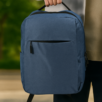Mochila Porta Notebook con USB Ipermeable Anti Robo