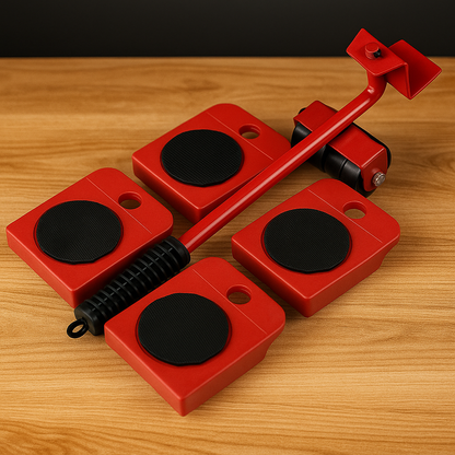 🚚 Herramienta para Mover Muebles con Ruedas – Hasta 150 kg 💪