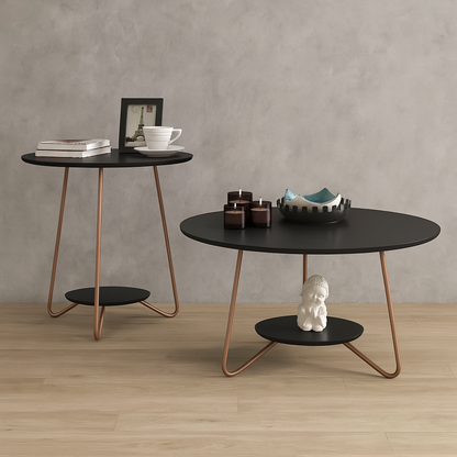 🖤 Set de Mesas Nórdicas Elegantes