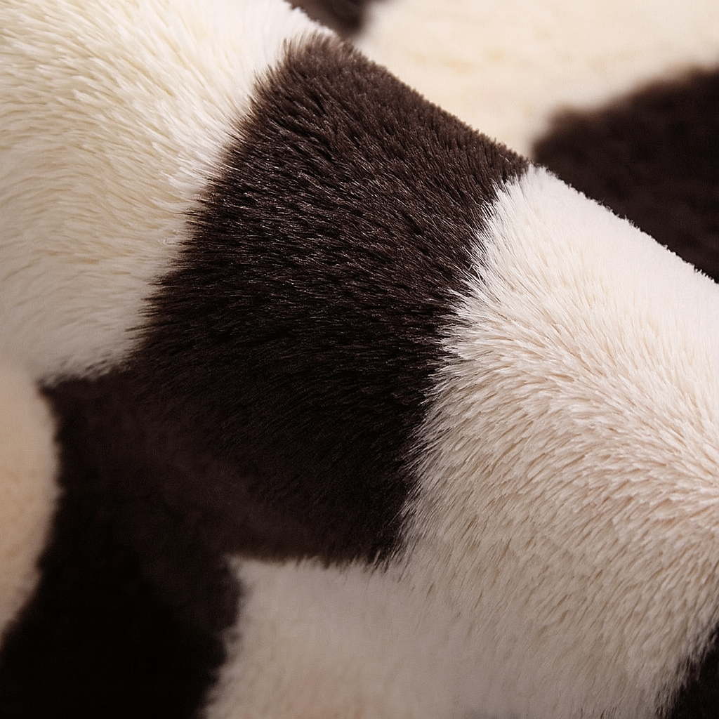 🧸 Alfombra Shaggy Pelo Alto 150x200 cm – Marrón 🧸