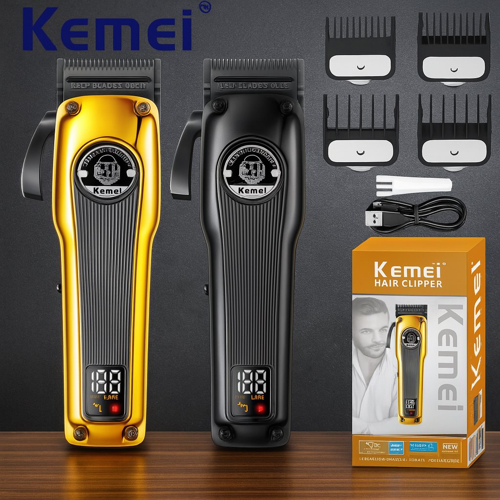 🔝 Kemei KM-1825 – Precisión profesional en tus manos 💈✂️