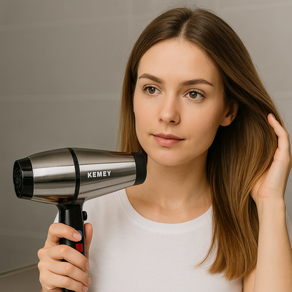 🔥 Secador de Pelo Profesional Kemei KM-6844 – 2000W 🔥