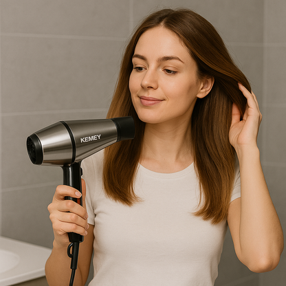 🔥 Secador de Pelo Profesional Kemei KM-6844 – 2000W 🔥