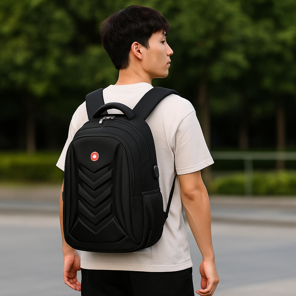 🎒 Mochila Antirrobo con Goma EVA y Puerto USB – Seguridad, estilo y funcionalidad en un solo diseño 🔒⚡