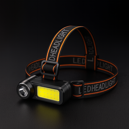 🔦 Linterna LED de Minero Recargable