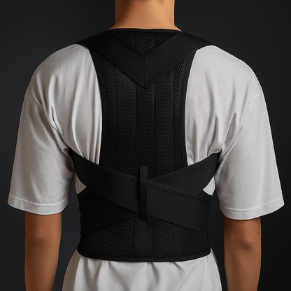 Corrector de Postura y Faja Lumbar Ortopédica Trabajo