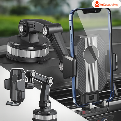 🚗📱 Soporte de Celular Articulado Holder 360  para Auto – Ultra Firme 🔧